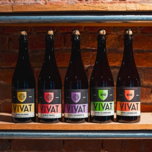 Notre Quadrupel et ses consoeurs de la gamme Vivat