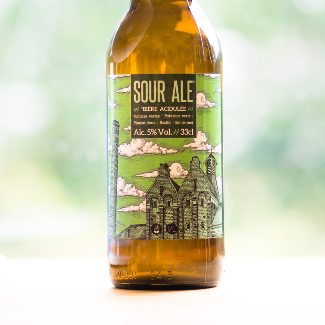 bière sour à la pomme