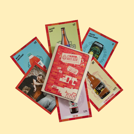 Album panini des brasseries vivat