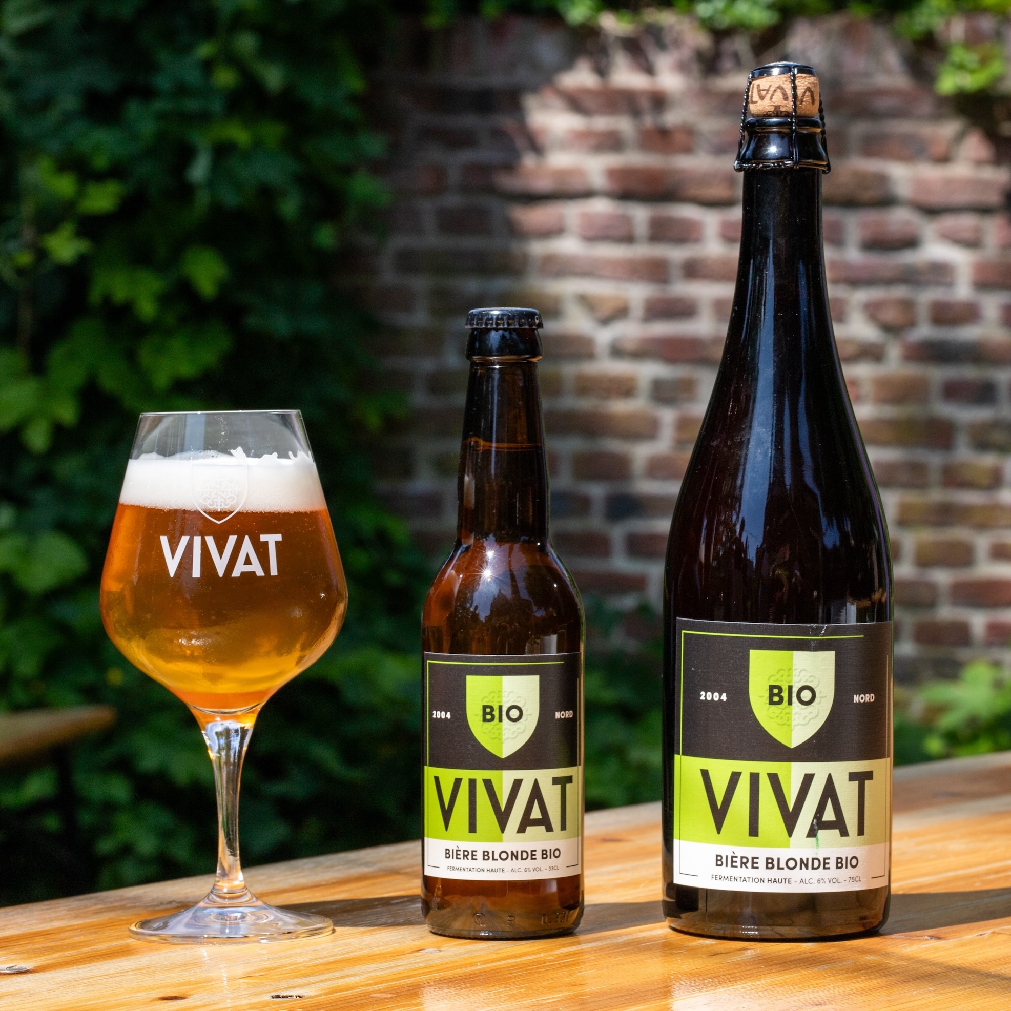 bière bio vivat